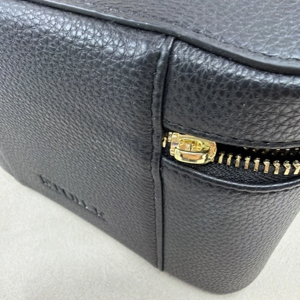 Étoile Mini Vanity Case in Black Croc NEW With Defects Please See All Photos